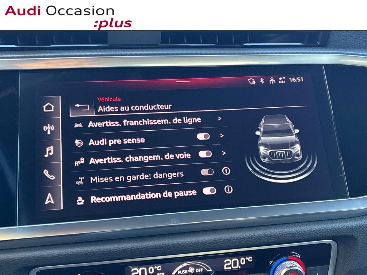Voitures occasions Audi Q3 Design Luxe Clermont-Ferrand