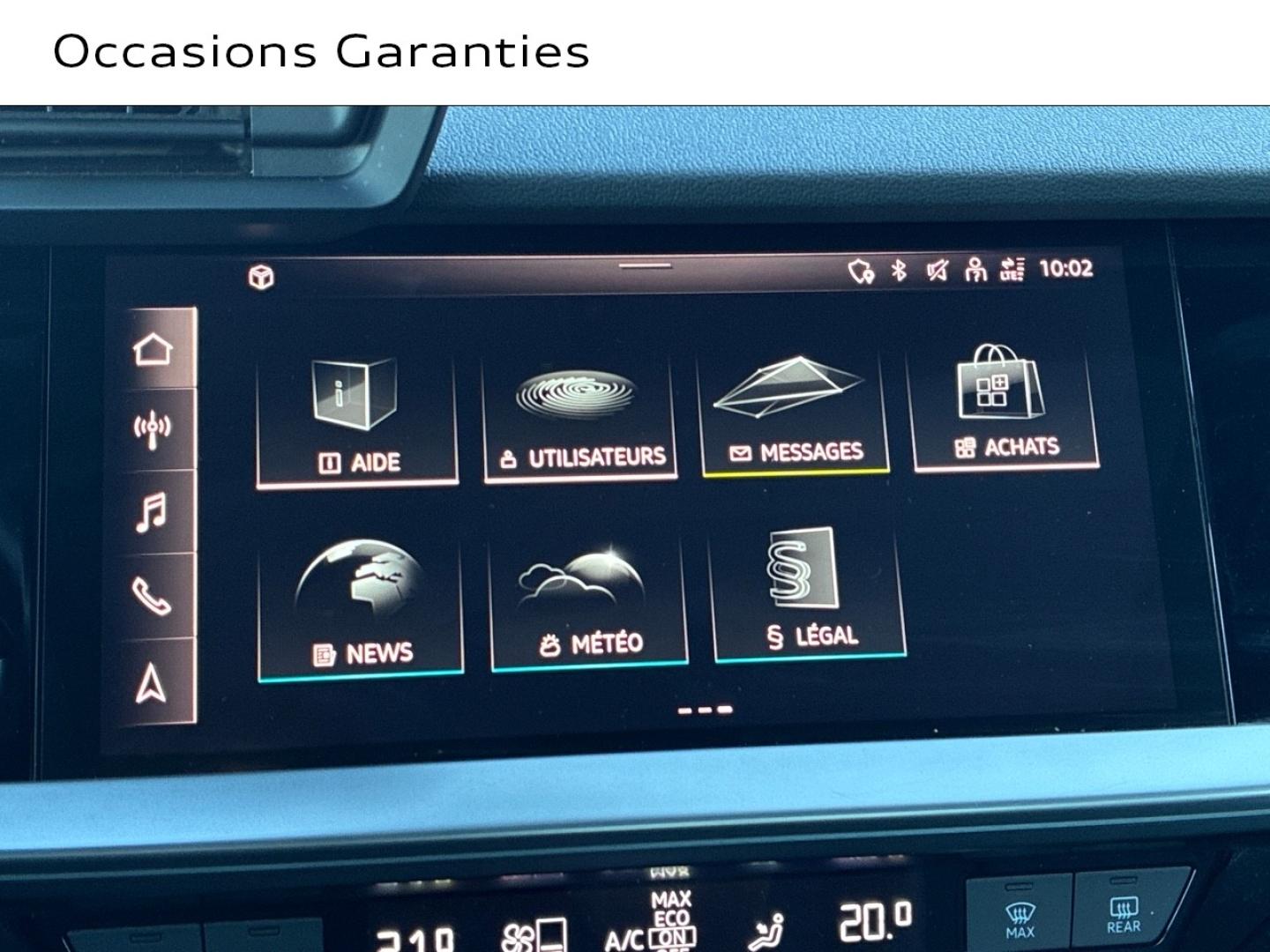 Voitures occasions Audi A3 Berline Design Luxe Clermont-Ferrand