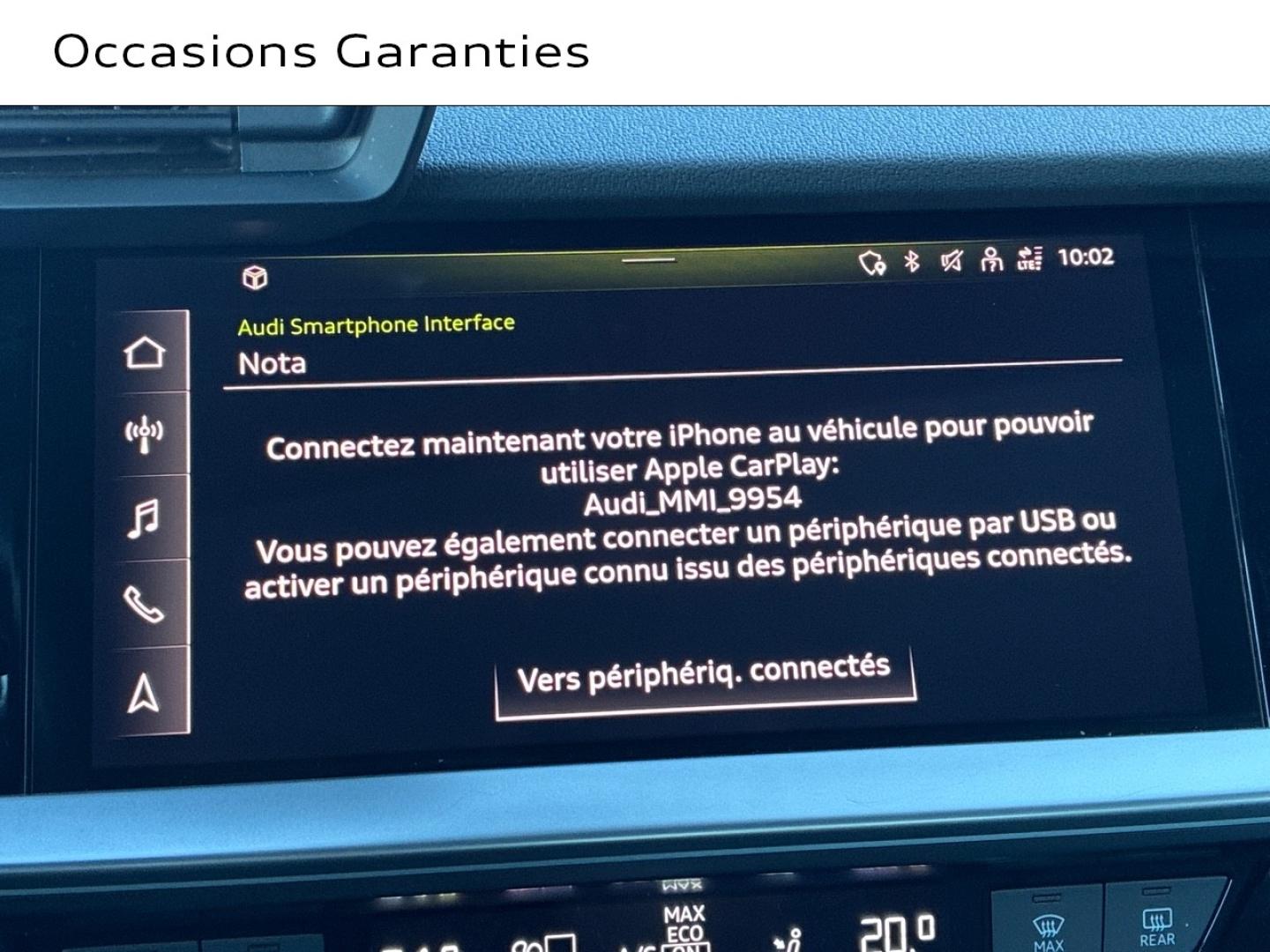 Voitures occasions Audi A3 Berline Design Luxe Clermont-Ferrand