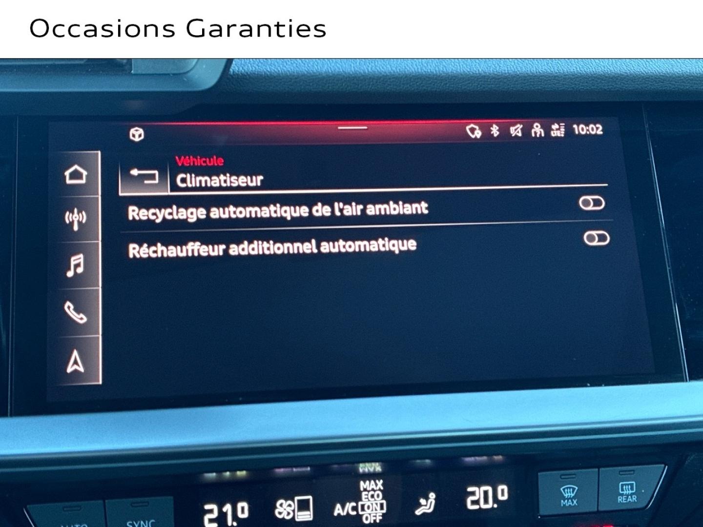 Voitures occasions Audi A3 Berline Design Luxe Clermont-Ferrand