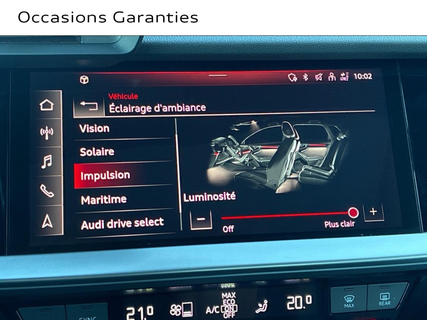 Voitures occasions Audi A3 Berline Design Luxe Clermont-Ferrand