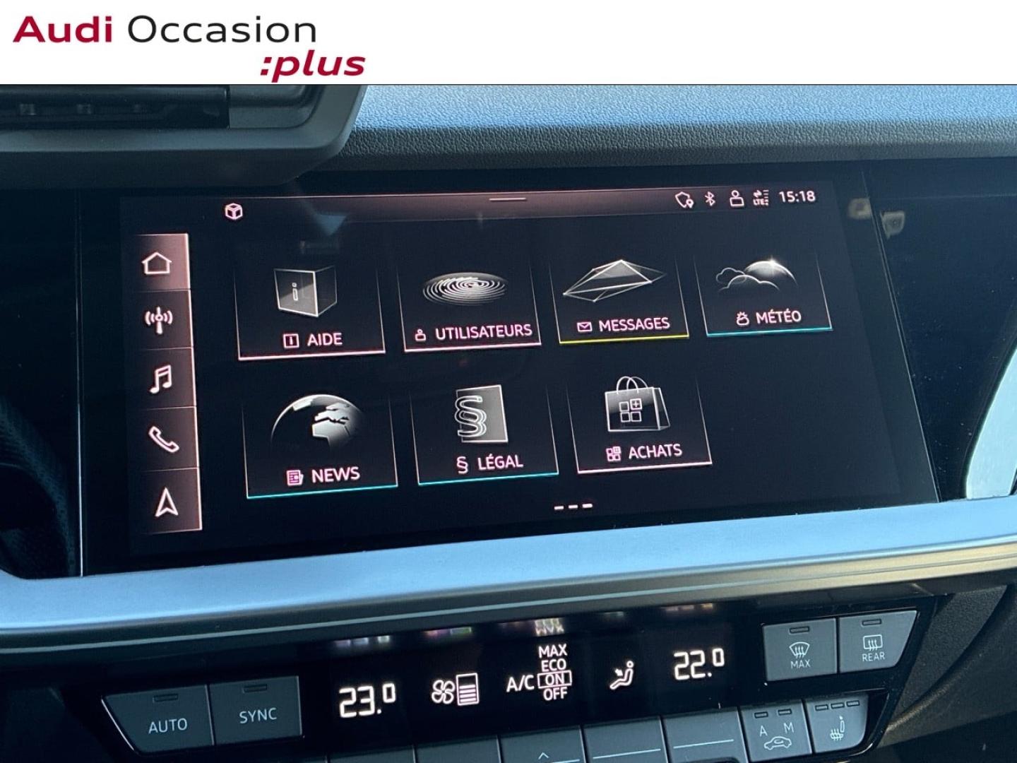 Voitures occasions Audi A3 Sportback S line Clermont-Ferrand