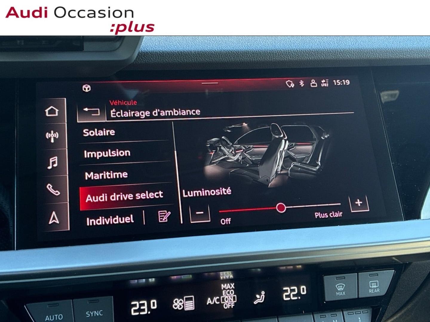 Voitures occasions Audi A3 Sportback S line Clermont-Ferrand
