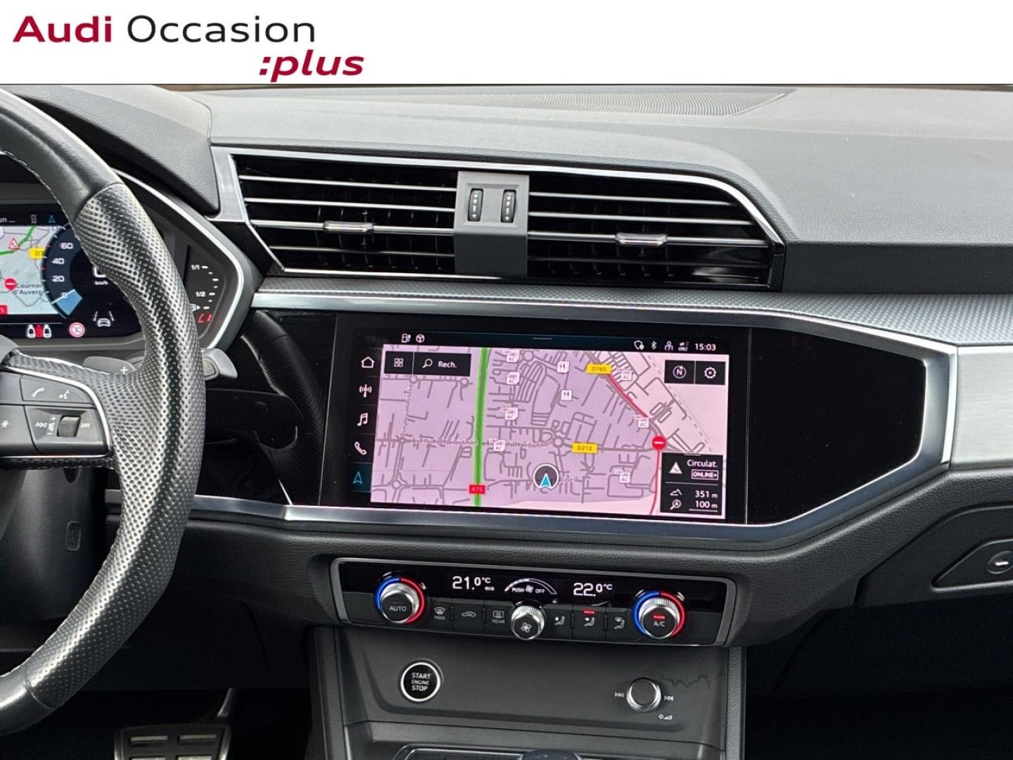 Voitures occasions Audi Q3 Sportback S line Clermont-Ferrand