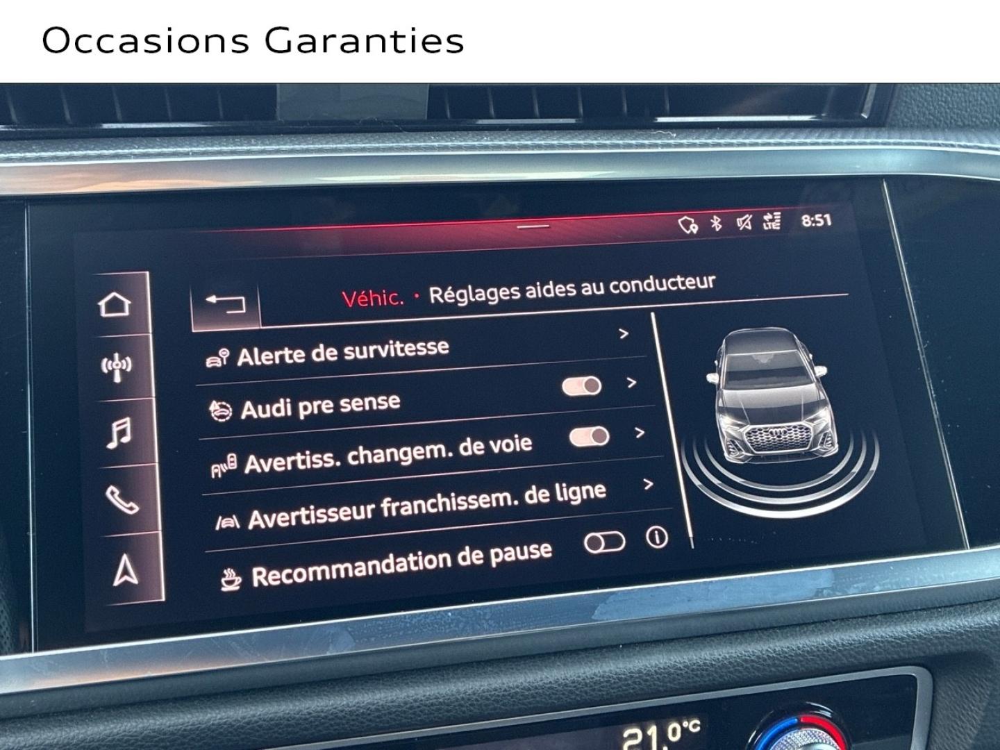 Voitures occasions Audi Q3 Sportback S Edition Clermont-Ferrand