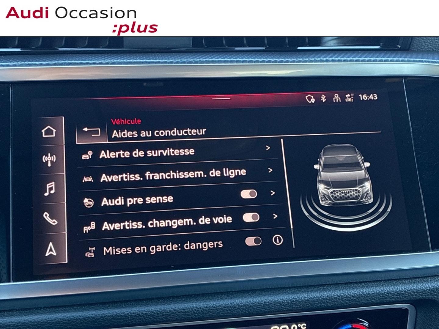 Voitures occasions Audi Q3 Sportback S line Clermont-Ferrand