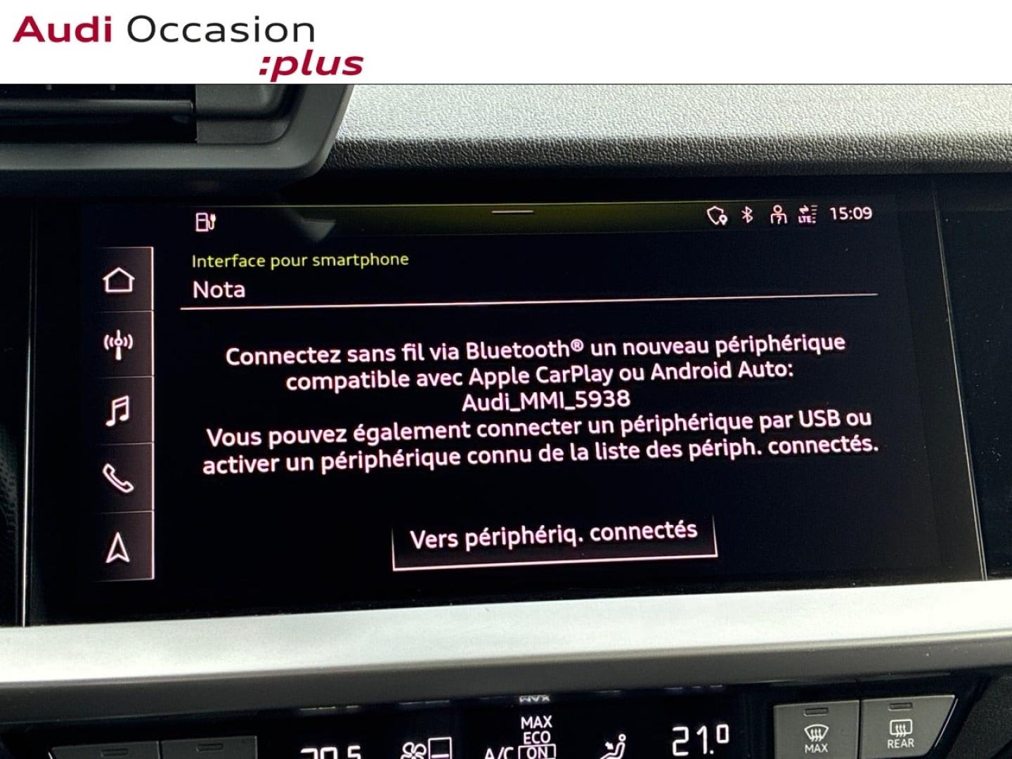 Voitures occasions Audi A3 Sportback S line Clermont-Ferrand