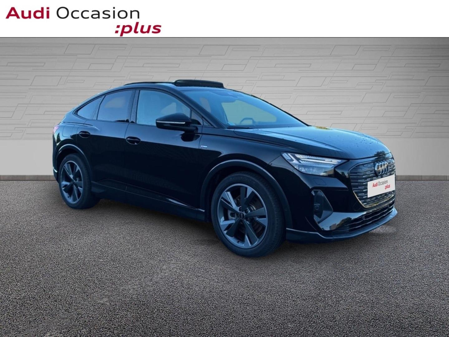 Voitures occasions Audi Q4 Sportback e-tron S line Clermont-Ferrand