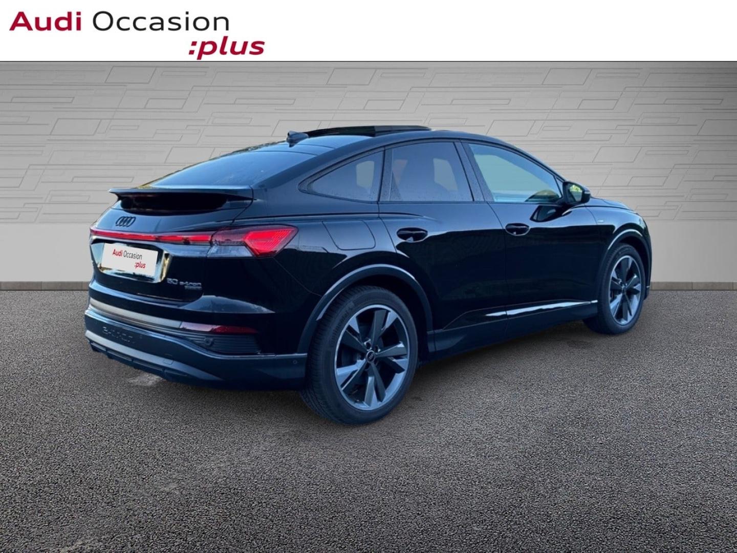 Voitures occasions Audi Q4 Sportback e-tron S line Clermont-Ferrand