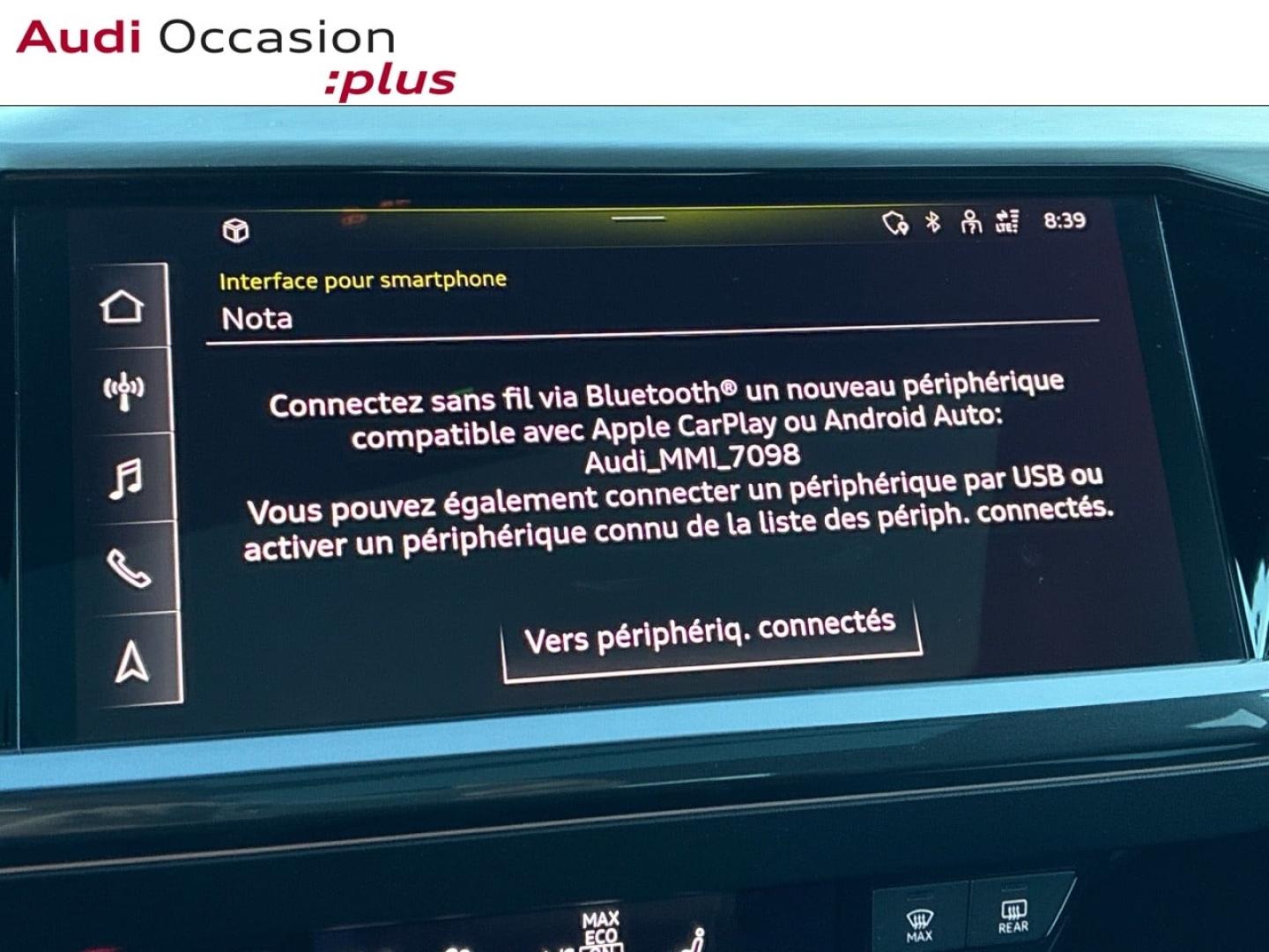 Voitures occasions Audi Q4 Sportback e-tron S line Clermont-Ferrand
