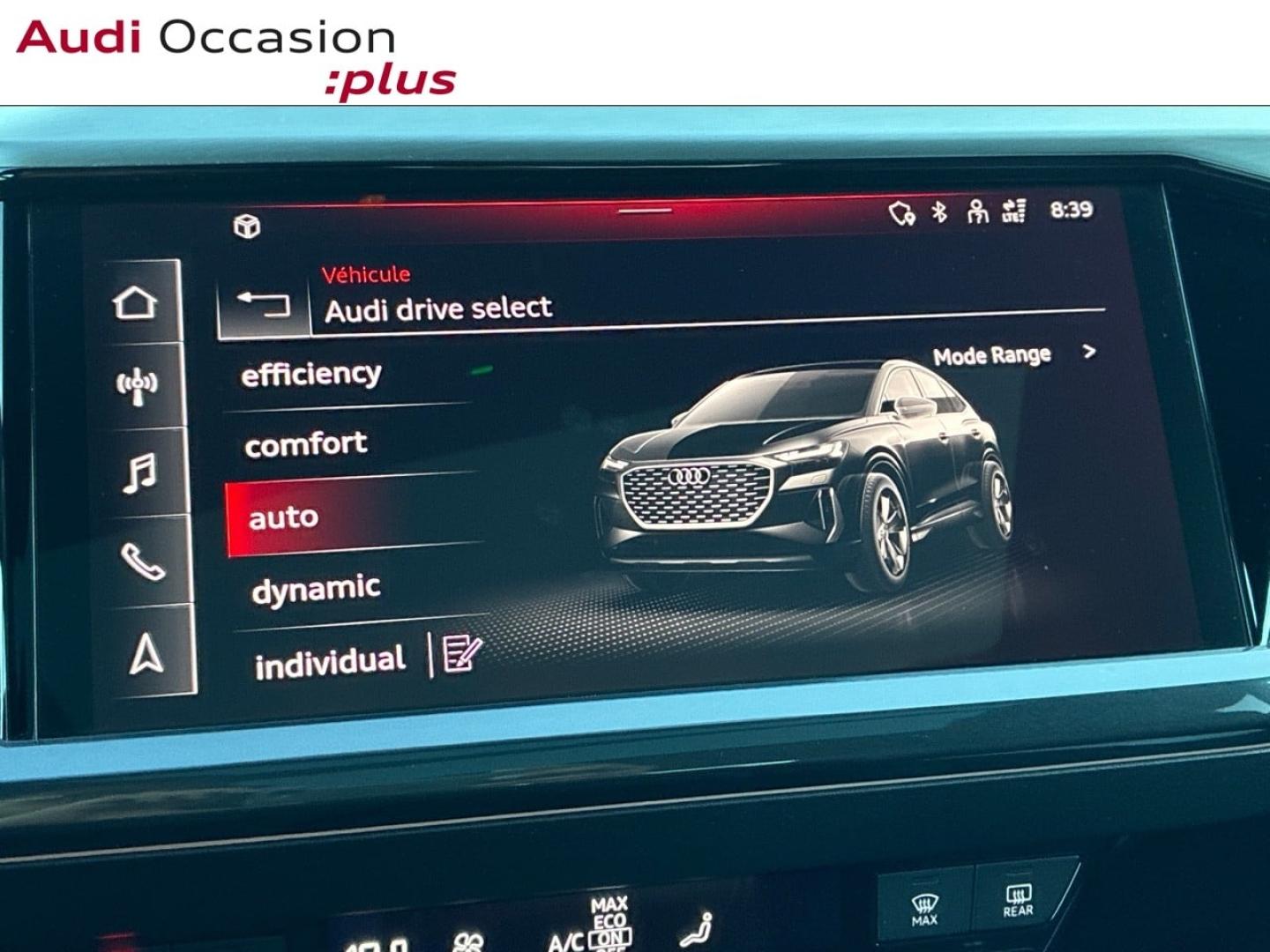 Voitures occasions Audi Q4 Sportback e-tron S line Clermont-Ferrand