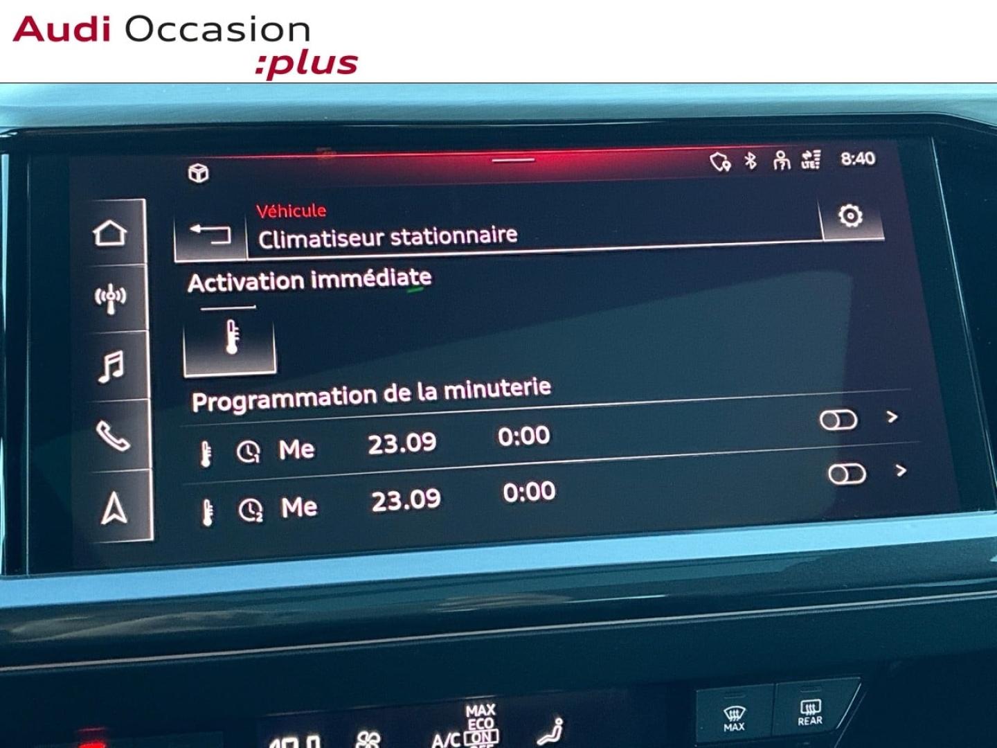 Voitures occasions Audi Q4 Sportback e-tron S line Clermont-Ferrand