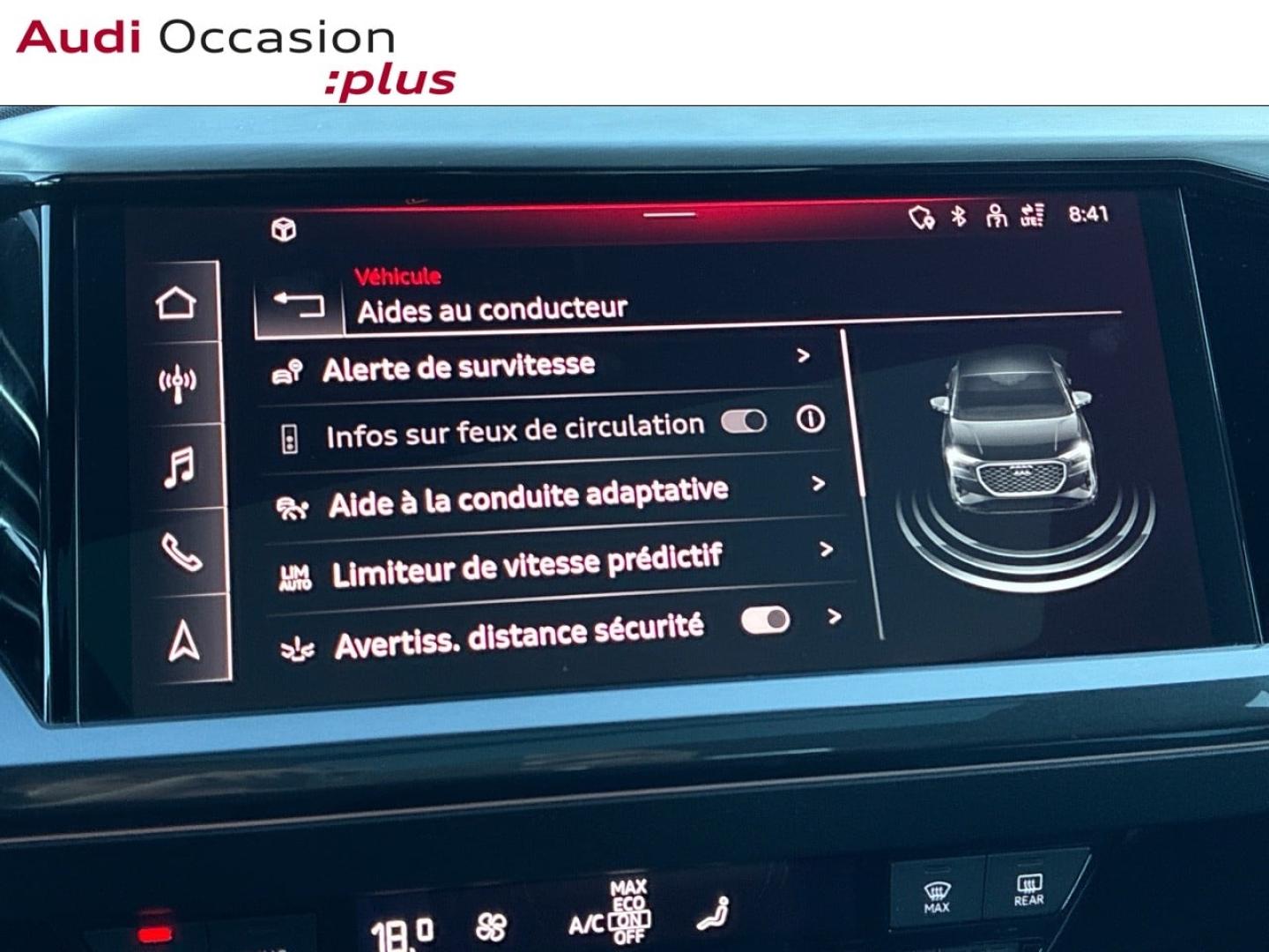 Voitures occasions Audi Q4 Sportback e-tron S line Clermont-Ferrand