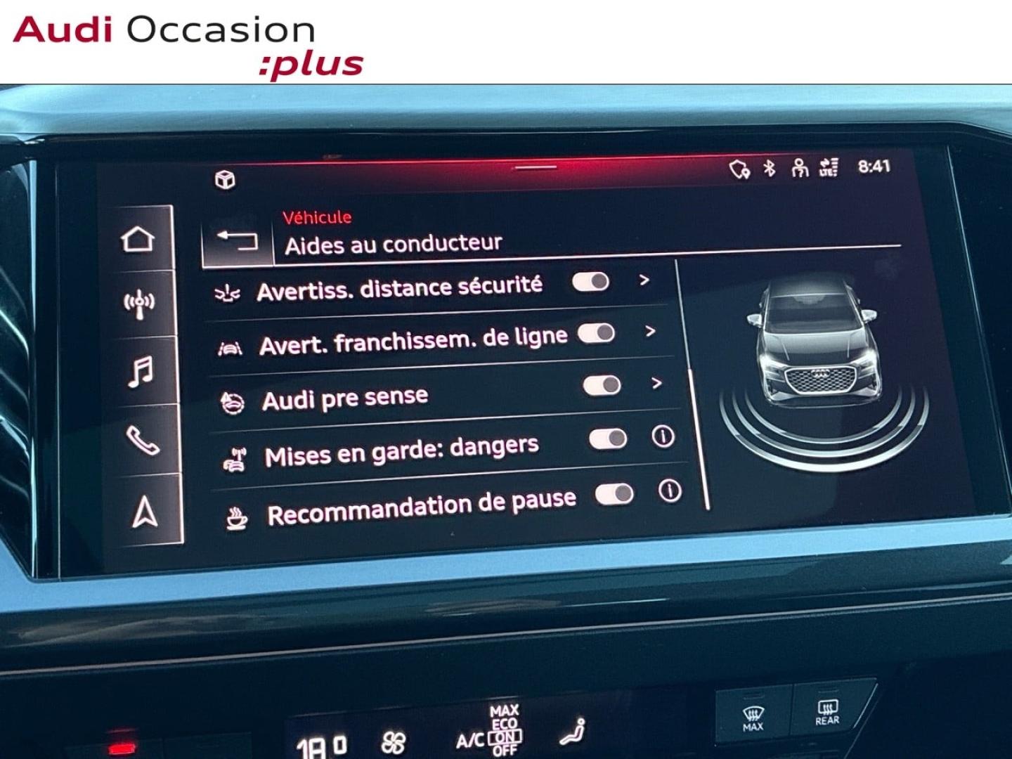 Voitures occasions Audi Q4 Sportback e-tron S line Clermont-Ferrand