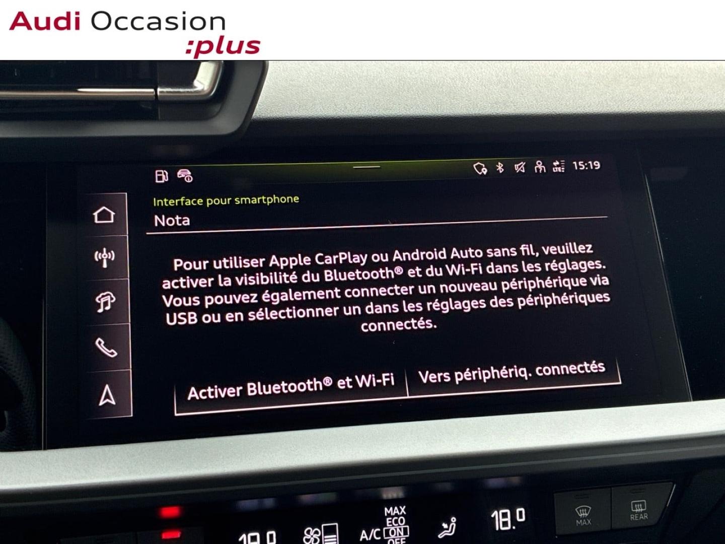 Voitures occasions Audi A3 Sportback S line Clermont-Ferrand