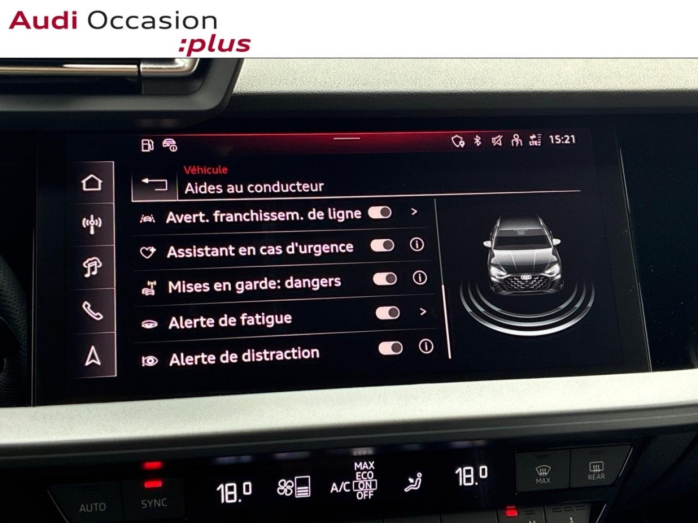 Voitures occasions Audi A3 Sportback S line Clermont-Ferrand