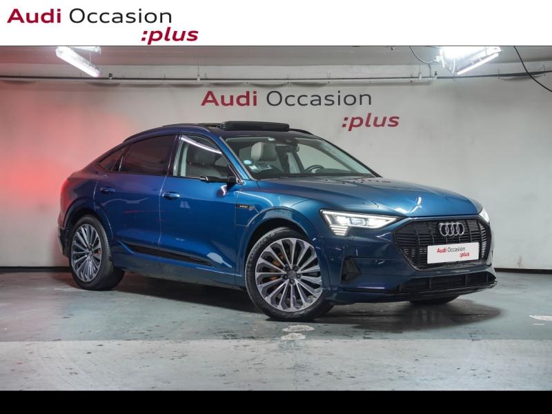 Voitures occasions Audi e-tron Sportback Avus Extended Paris