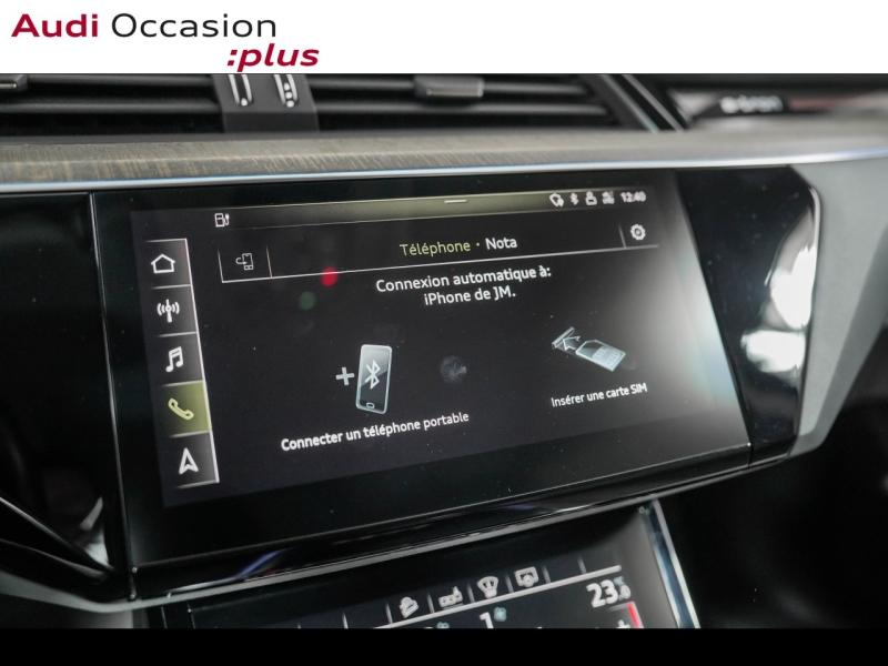 Voitures occasions Audi e-tron Sportback Avus Extended Paris