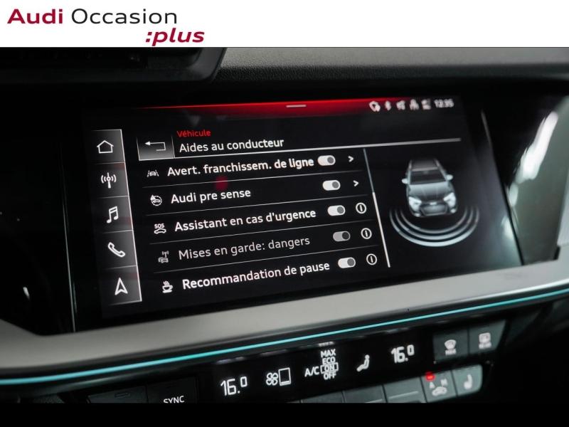 Voitures occasions Audi A3 Sportback Design Luxe Paris