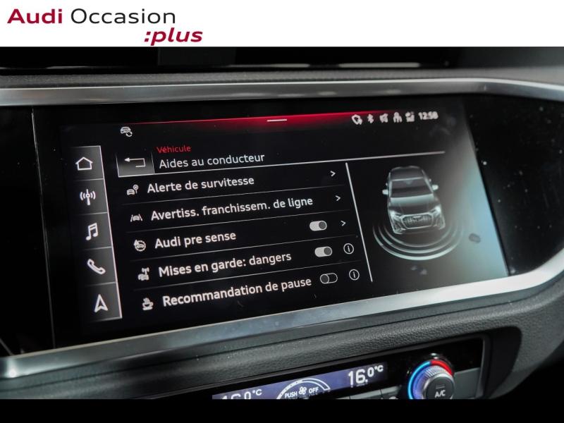 Voitures occasions Audi Q3 Sportback Business line Paris
