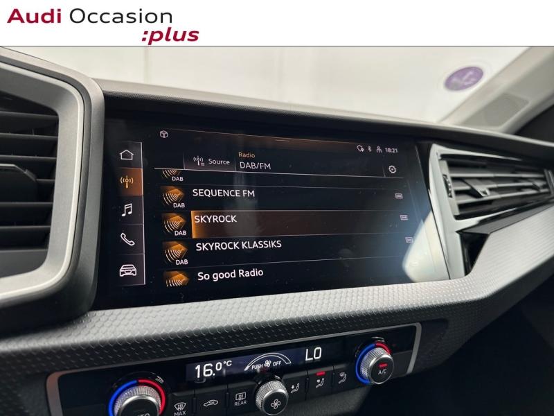 Voitures occasions Audi A1 Sportback Advanced 2 Paris