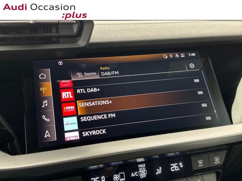 Voitures occasions Audi A3 Sportback S line Paris