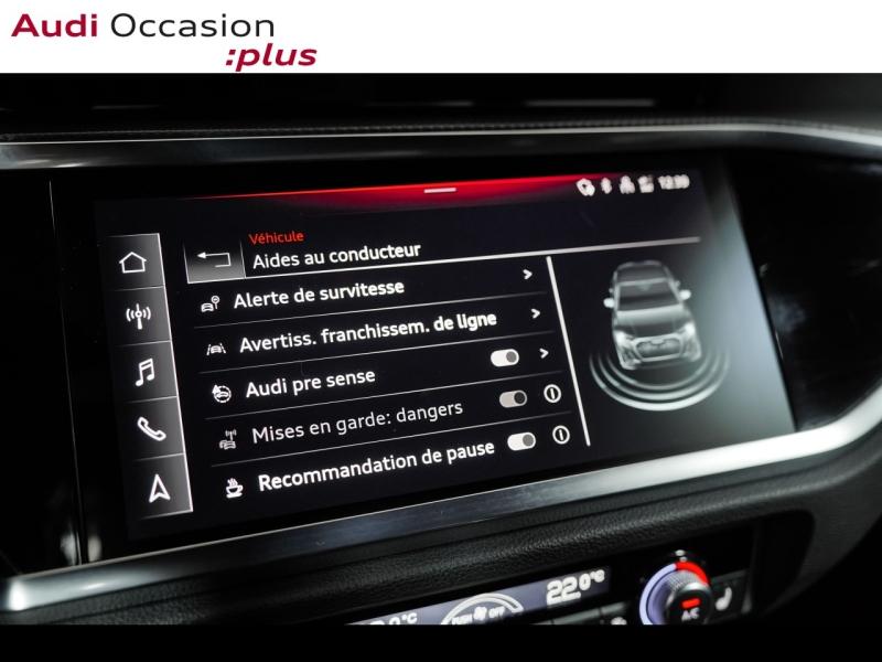 Voitures occasions Audi Q3 Sportback S line Paris