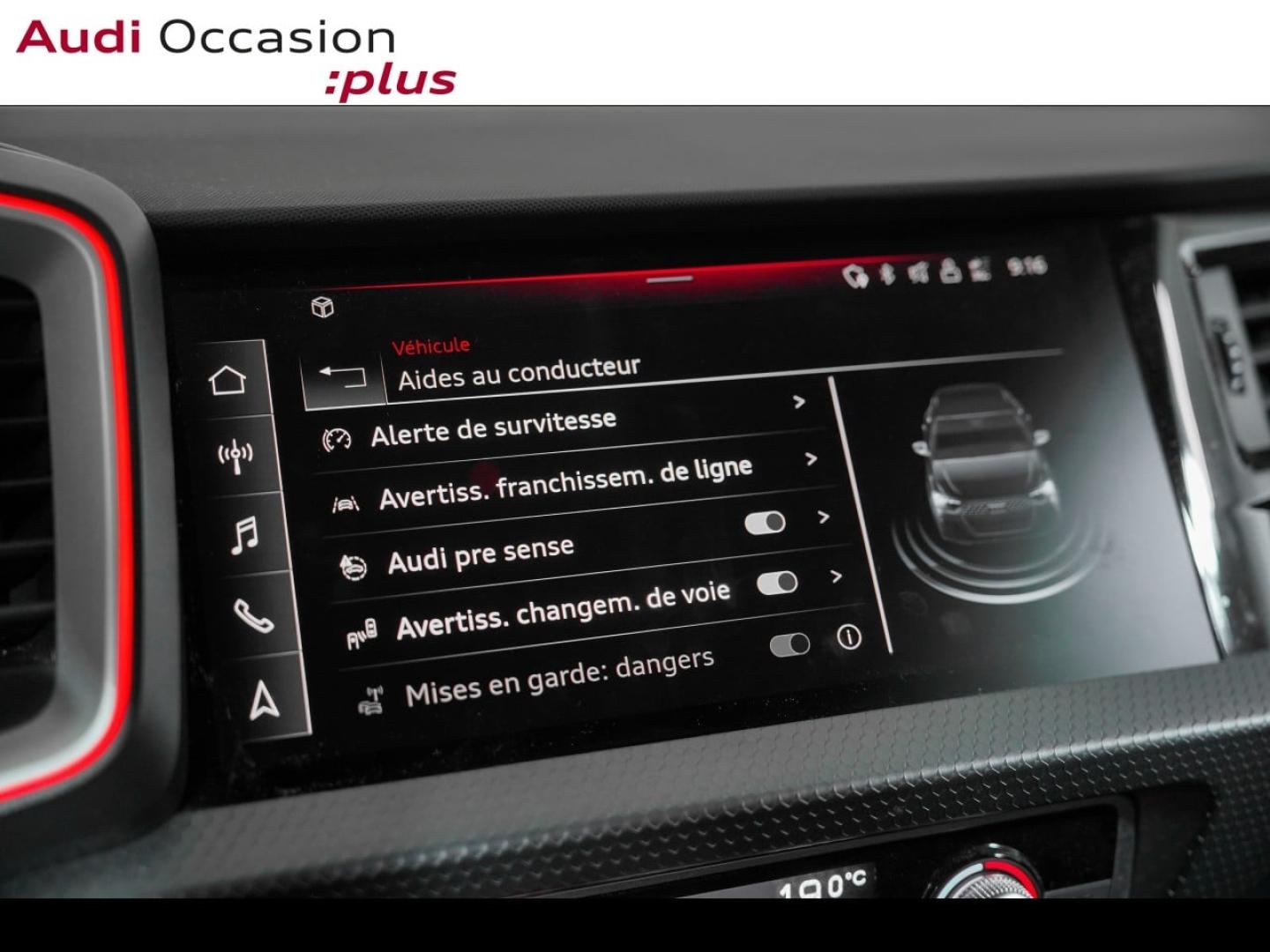Voitures occasions Audi A1 Sportback Design luxe Paris