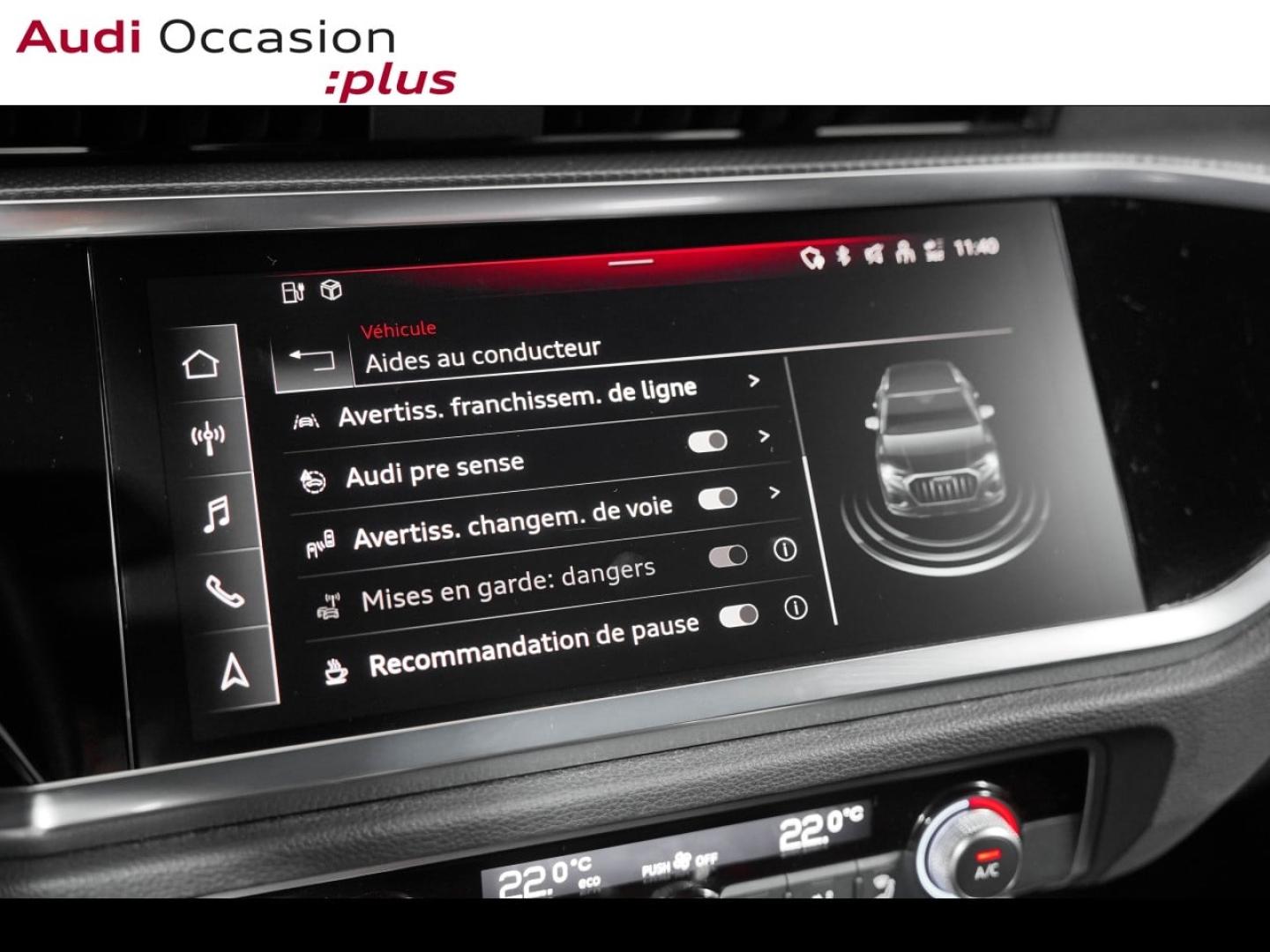 Voitures occasions Audi Q3 S line Paris