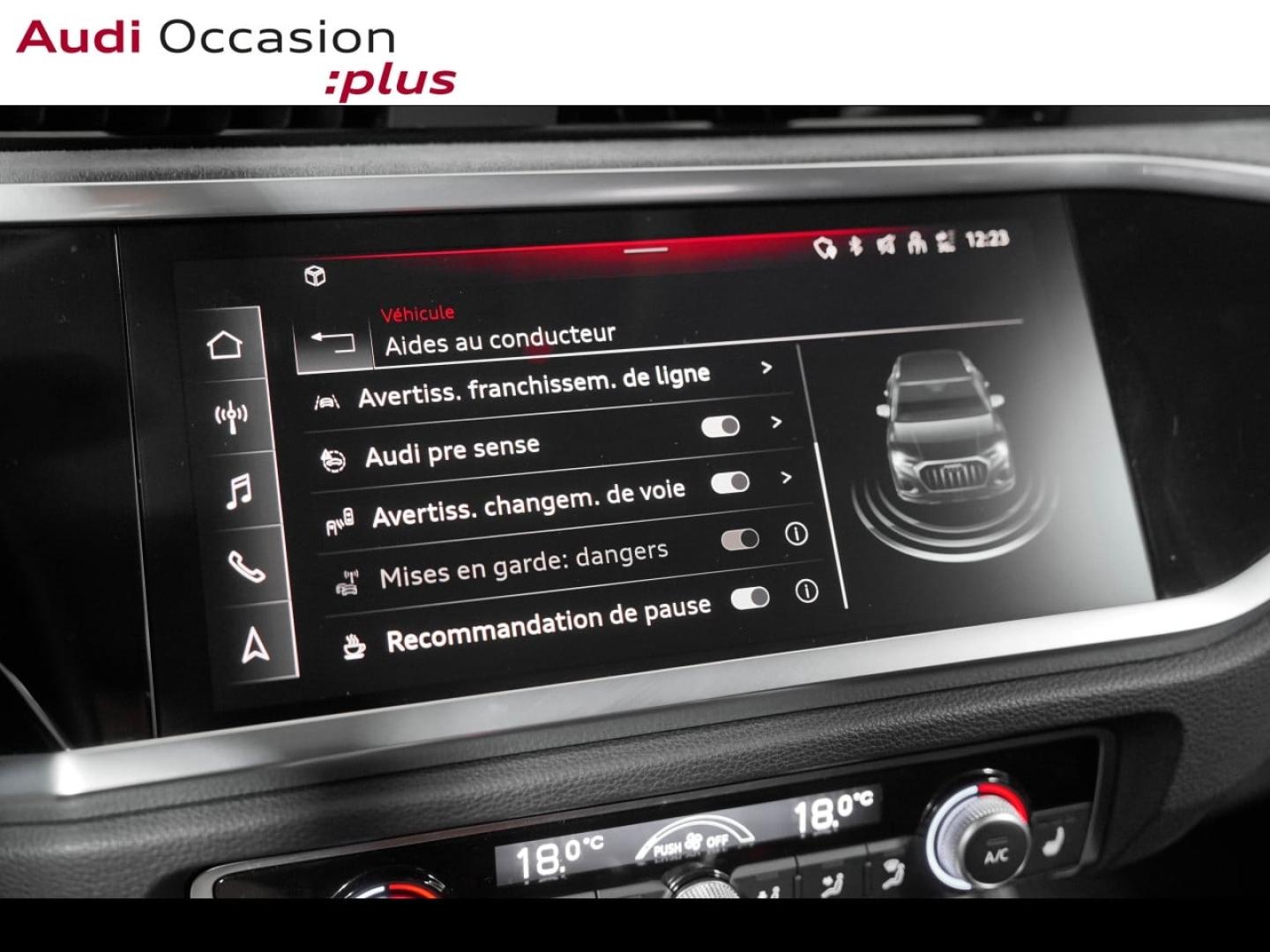 Voitures occasions Audi Q3 Design Luxe Paris