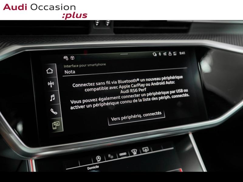 Voitures occasions Audi RS6 Avant Performance Paris