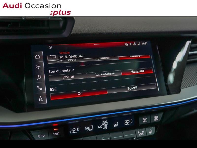 Voitures occasions Audi RS3 Sportback Base Paris