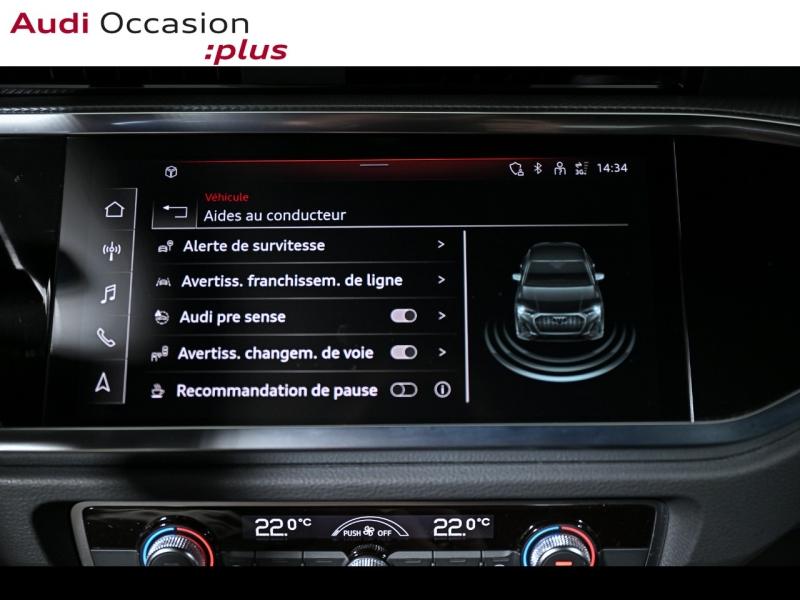 Voitures occasions Audi Q3 Sportback S line Paris
