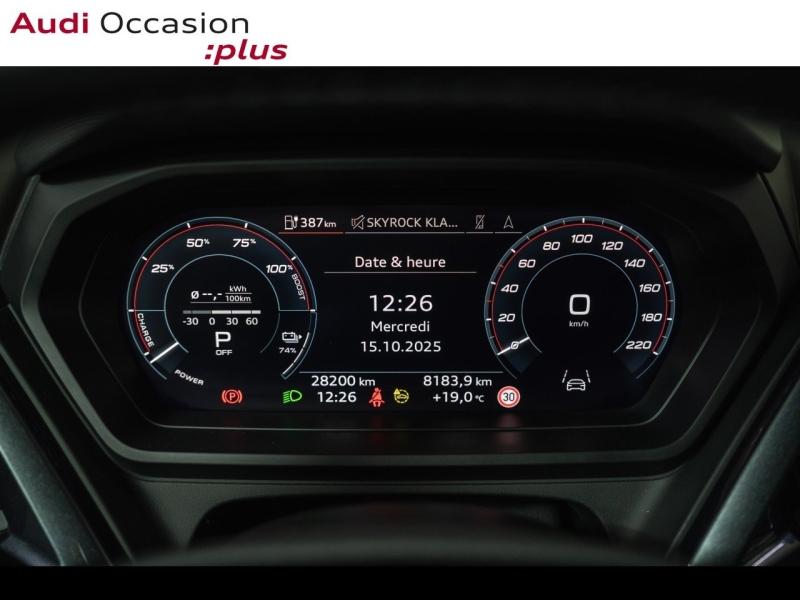 Voitures occasions Audi Q4 Sportback e-tron S line Paris