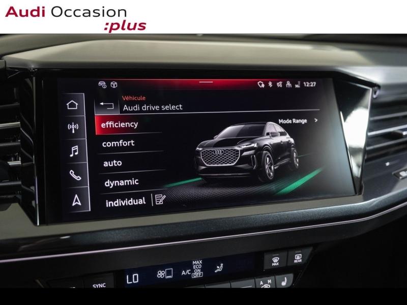 Voitures occasions Audi Q4 Sportback e-tron S line Paris