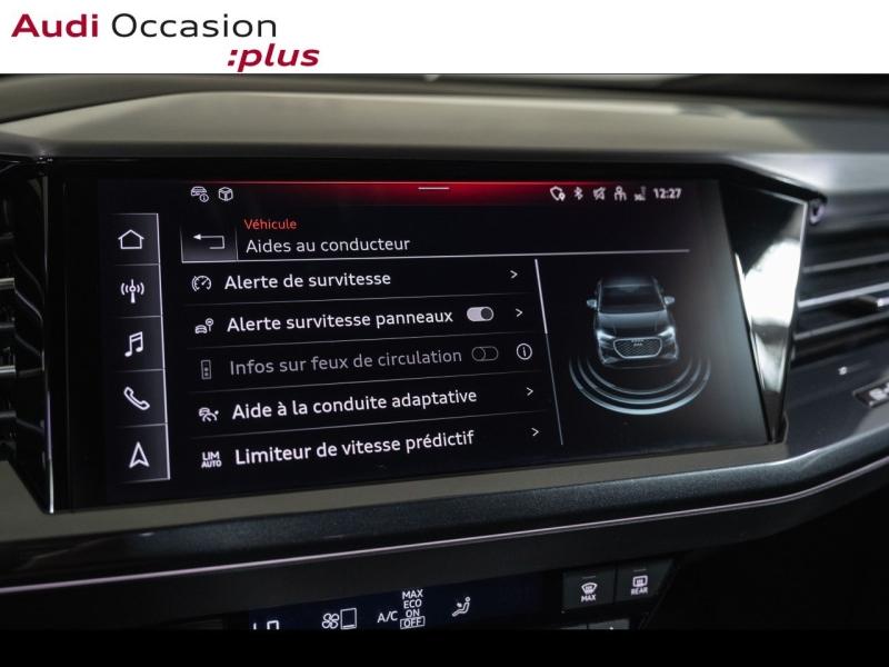 Voitures occasions Audi Q4 Sportback e-tron S line Paris