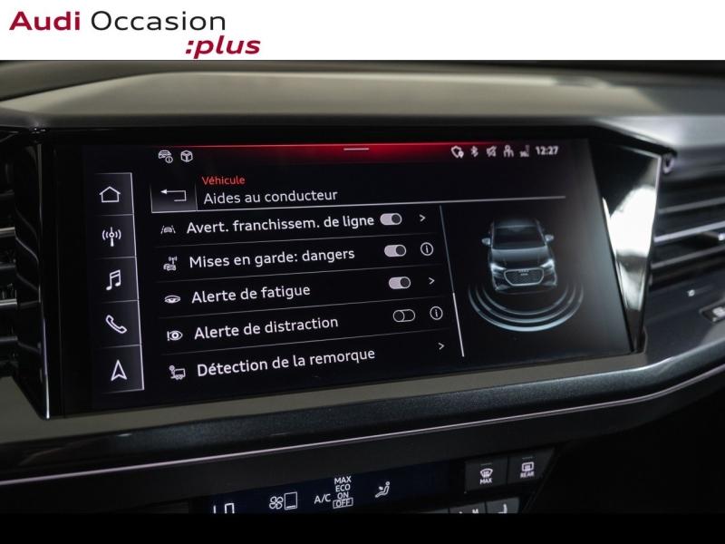 Voitures occasions Audi Q4 Sportback e-tron S line Paris