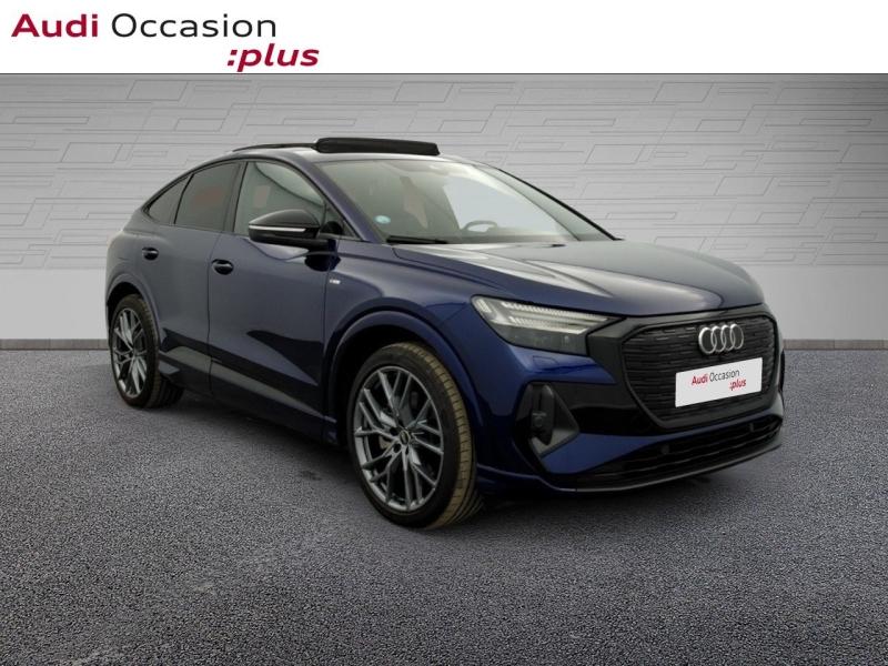 Voitures occasions Audi Q4 Sportback e-tron S line Paris