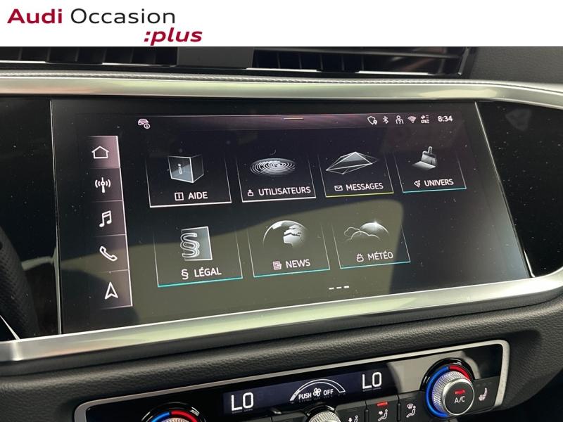 Voitures occasions Audi Q3 Sportback S line Paris