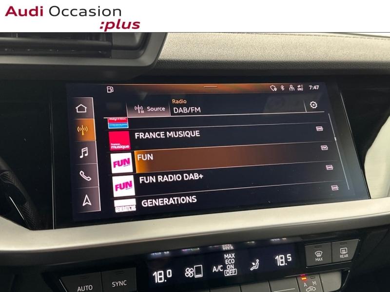 Voitures occasions Audi A3 Sportback S line Paris