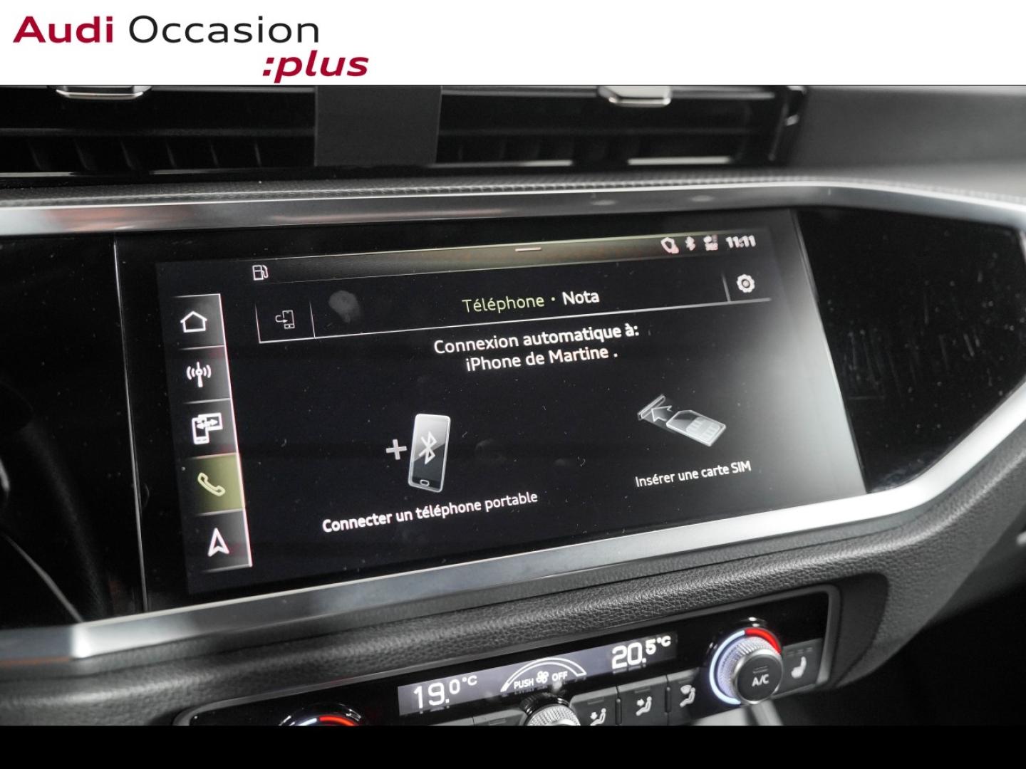 Voitures occasions Audi Q3 Sportback S line Paris