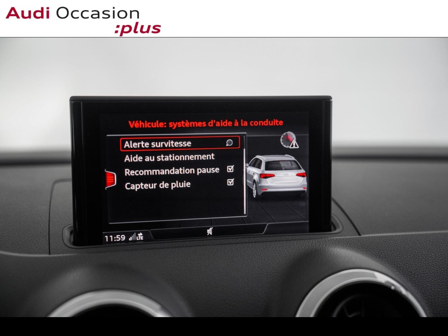 Voitures occasions Audi A3 Sportback Design luxe Paris