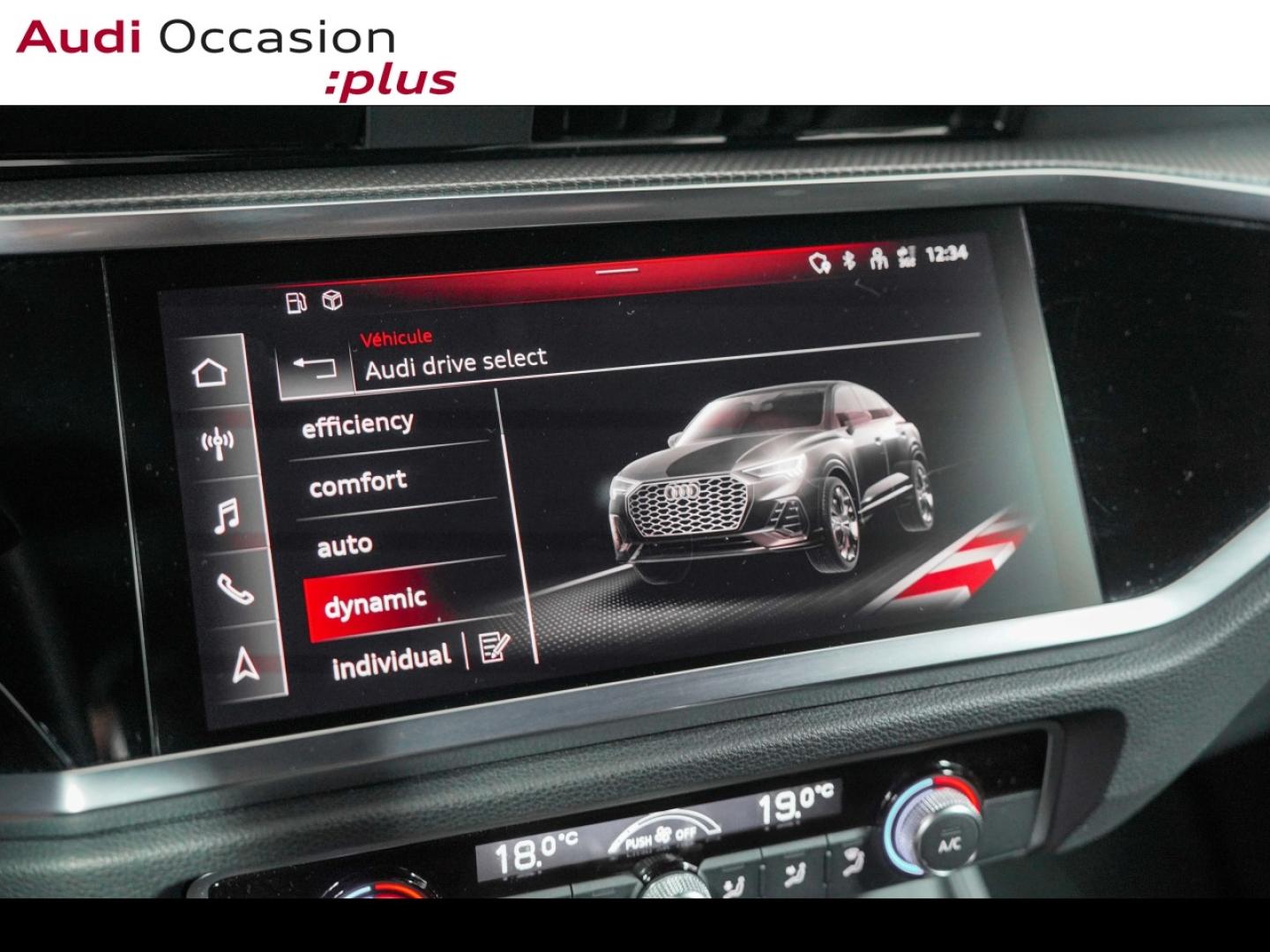 Voitures occasions Audi Q3 Sportback S line Paris