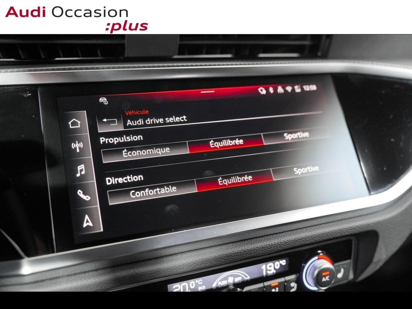 Voitures occasions Audi Q3 Sportback S line plus Paris