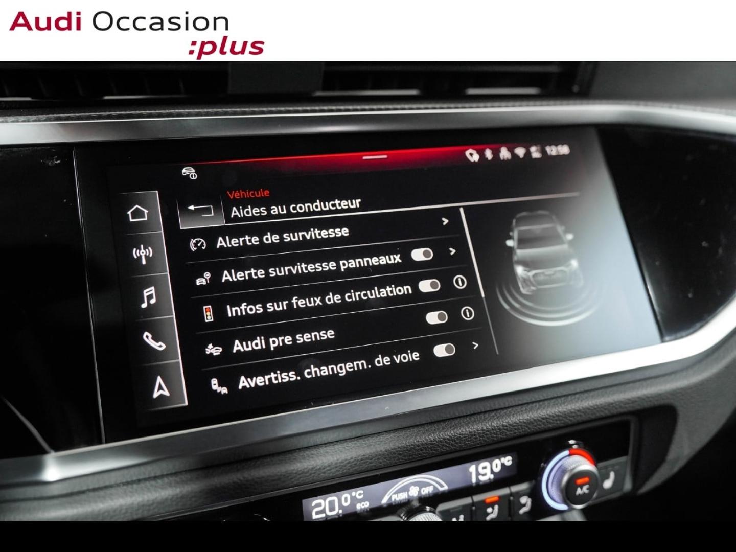 Voitures occasions Audi Q3 Sportback S line plus Paris