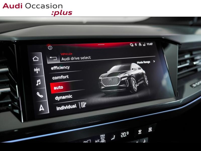 Voitures occasions Audi Q4 Sportback e-tron S line Paris