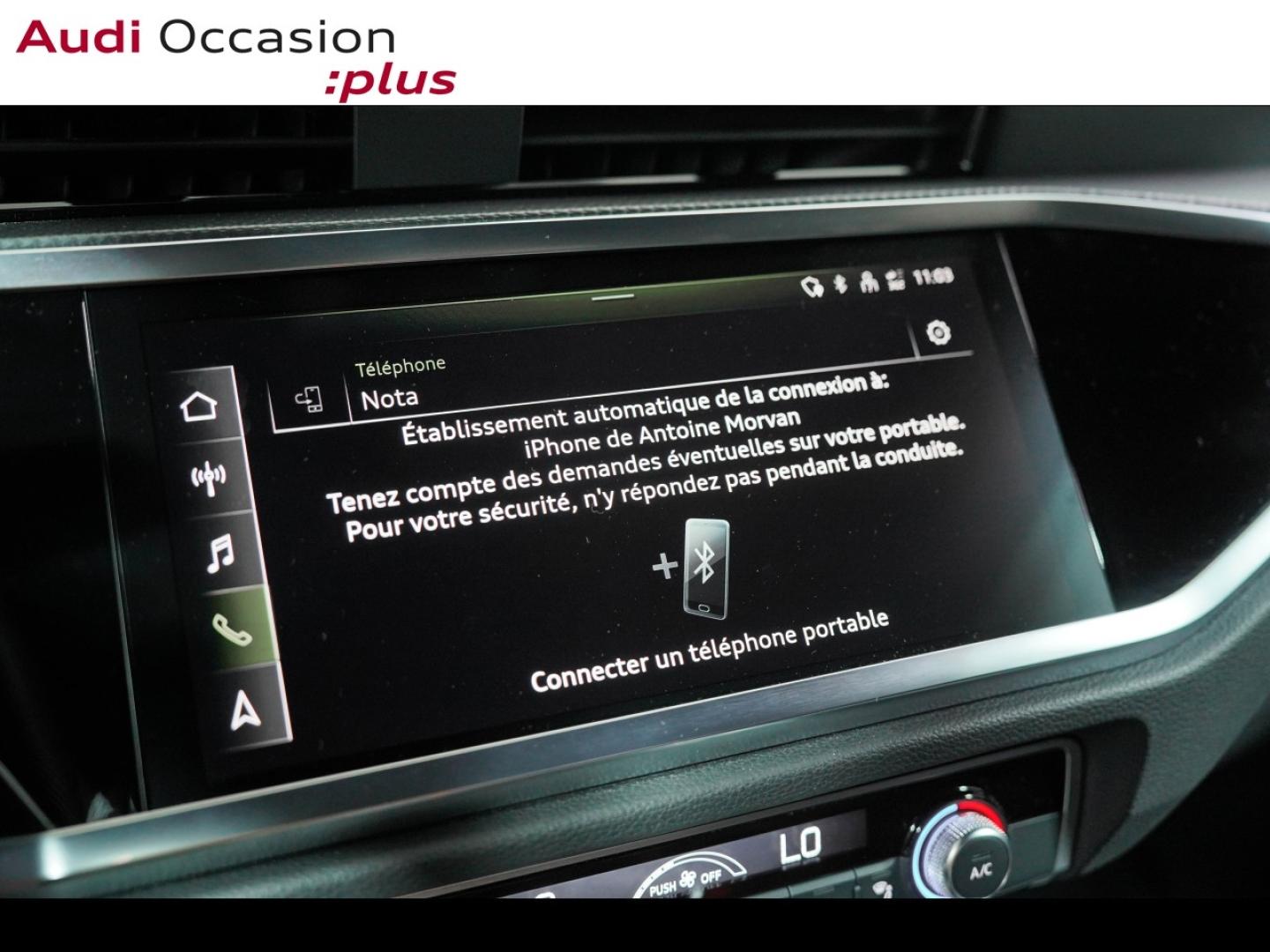 Voitures occasions Audi Q3 Sportback S line Paris