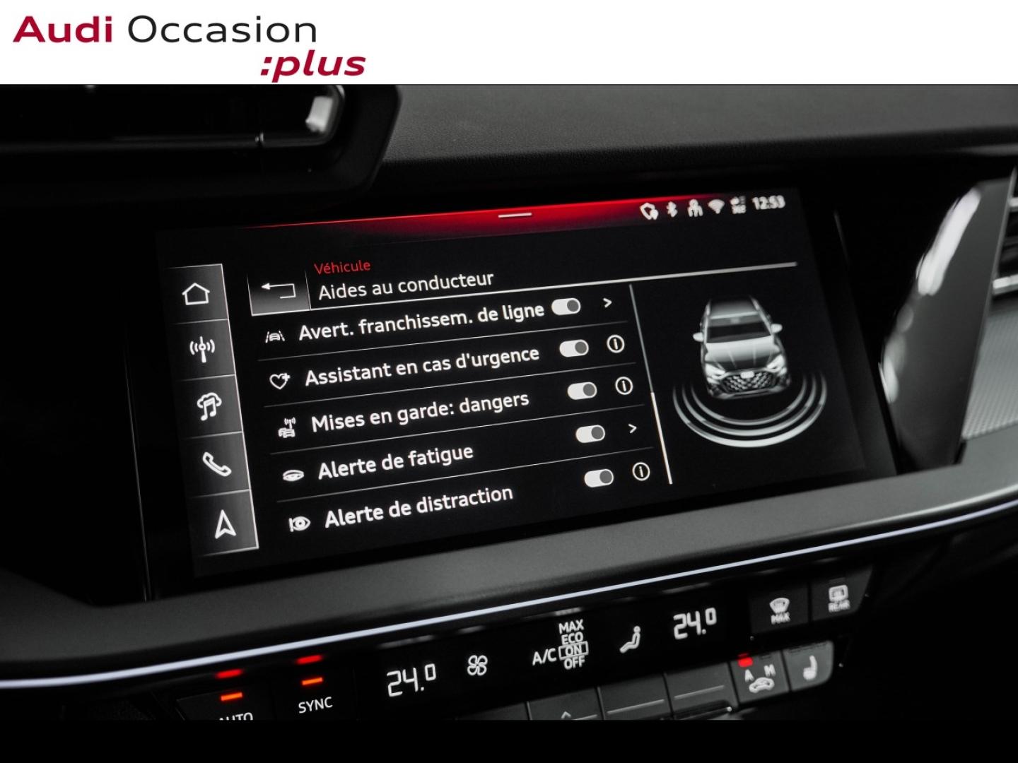 Voitures occasions Audi A3 Sportback S line Paris