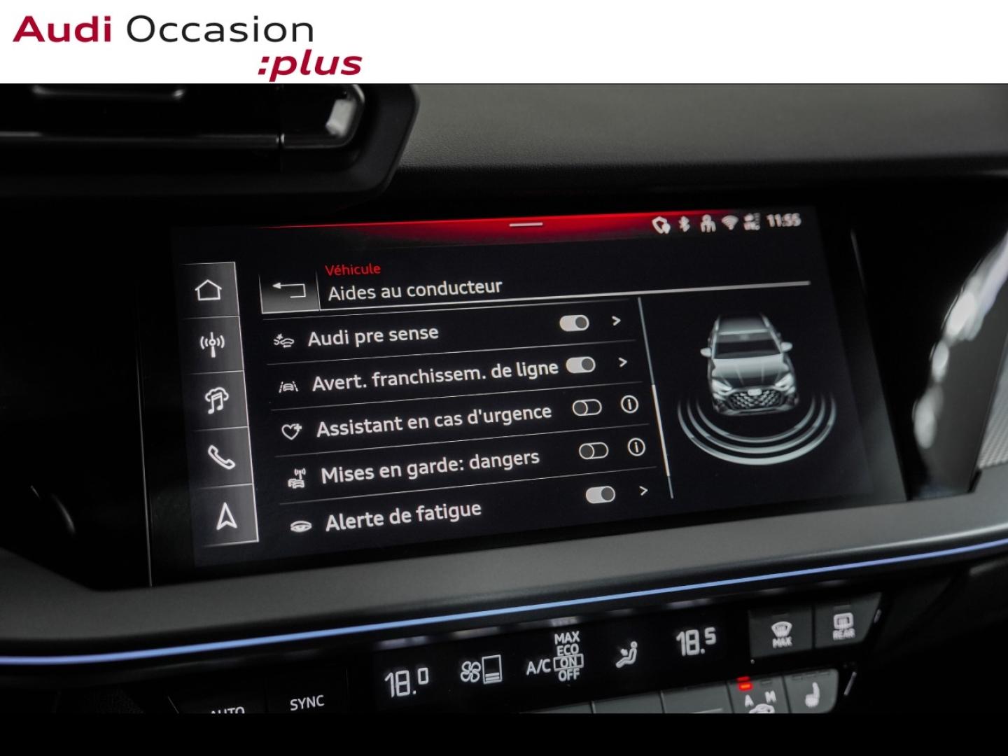 Voitures occasions Audi A3 Sportback S line Paris