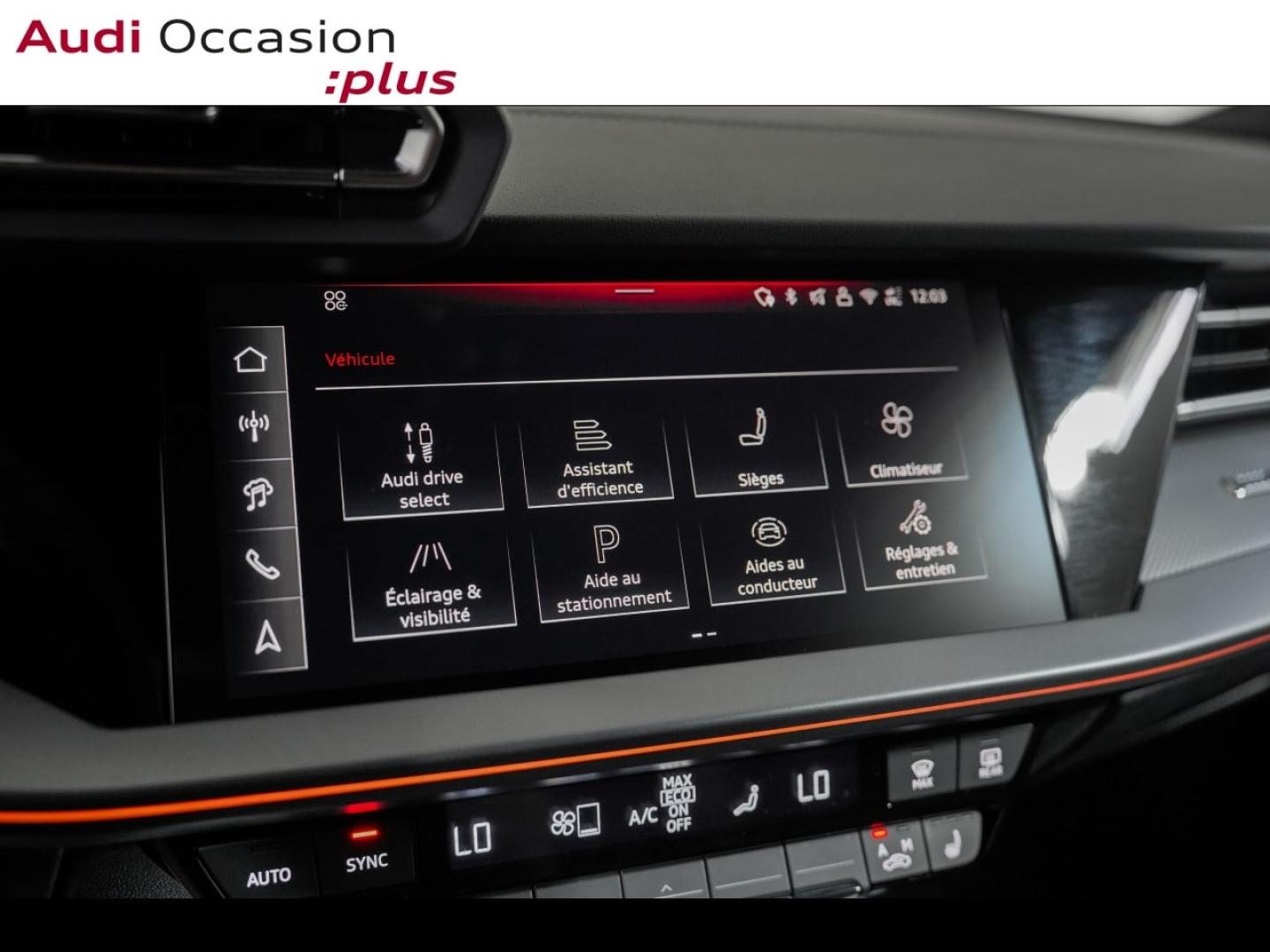 Voitures occasions Audi A3 Sportback S line Paris